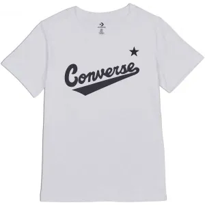 Converse SCRIPTED WORDMARK TEE Damenshirt, weiß, größe