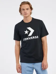 Converse STANDARD FIT CENTER FRONT LARGE LOGO STAR CHEV SS TEE Unisex Shirt, schwarz, größe #1087552