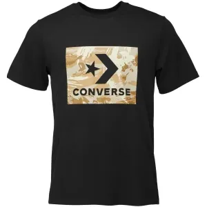 Converse STAR CHEVRON TEE Herren Shirt, schwarz, größe #1568937