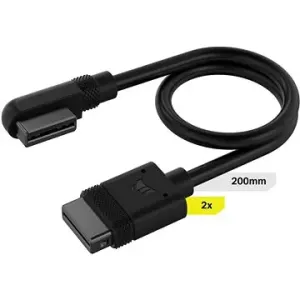 CORSAIR iCUE LINK Slim 90° Cable 200mm
