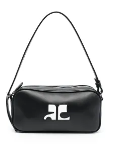 COURRÃGES - Baguette Leather Handbag