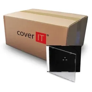 COVER IT box: 1 CD 5,2 mm Slim Box + Tray - 200 Stück Packung