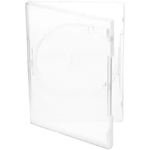 COVER IT Box für 1 DVD - farblos (transparent), 14 mm, 10 Stück/Packung