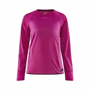 Laufen der Frauen hemd CRAFT PRO Hyper entlüften LS Wind rosa 1910428-486000