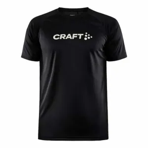 Männer funktional hemd CRAFT CORE Unify-Logo schwarz 1911786-999000