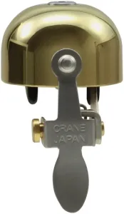 Crane Bell E-Ne Bell Polished Gold 37.0 Fahrradklingel