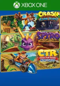Crash + Spyro Triple Play Bundle (Xbox One) Xbox Live Key EUROPE