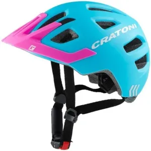 Cratoni Maxster Pro Blue/Pink Matt 46-51-XS-S Kinder fahrradhelm