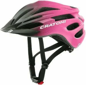 Cratoni Pacer Jr. Black/Pink Matt 49-55-XS-S Kinder fahrradhelm