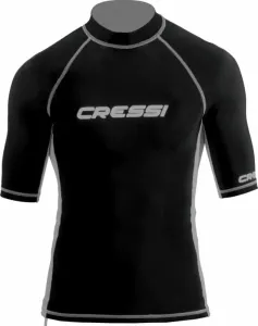 Cressi Rash Guard Man Short Sleeve Hemd Black 2XL