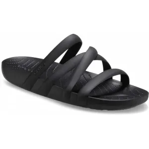 Crocs SPLASH STRAPPY Damen Pantoffeln, schwarz, größe 36/37