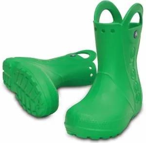 Crocs HANDLE IT RAIN BOOT KIDS Kinderstiefel, grün, größe 30/31