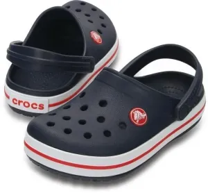 Crocs Kids' Crocband Clog Navy/Red 20-21 #1217136
