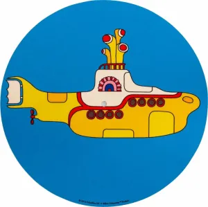 Crosley Turntable Slipmat The Beatles Yellow Submarine Blau