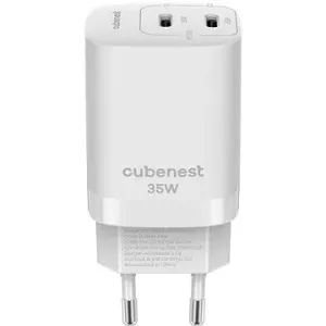 CubeNest S2D1 GaN Adapter 35W weiß