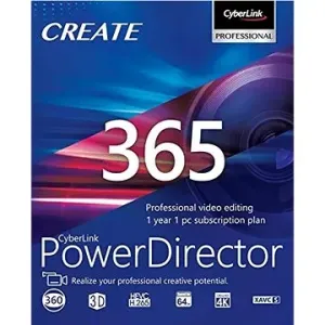 CyberLink PowerDirector 365 für 12 Monate (elektronische Lizenz)
