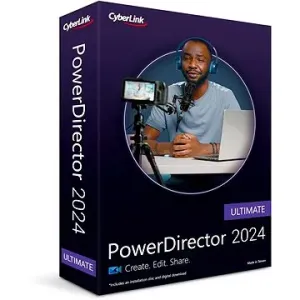 CyberLink PowerDirector 2024 Ultimate  (elektronische Lizenz)