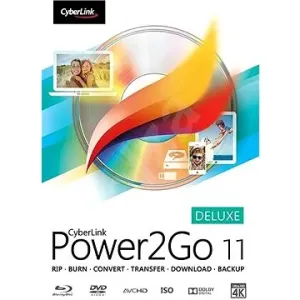 Cyberlink Power2GO Deluxe 11 (elektronische Lizenz)