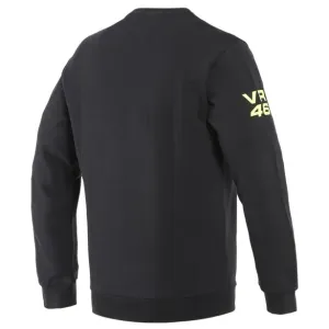 Dainese VR46 Team Black Fluo Yellow Sweatshirt Größe 7