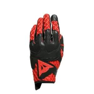 Dainese Air-Maze Unisex Schwarz Rot Handschuhe Größe XS