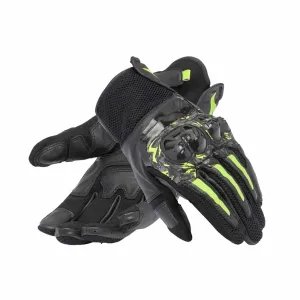 Dainese MIG 3 Gloves Black Anthracite Yellow Fluo Größe S