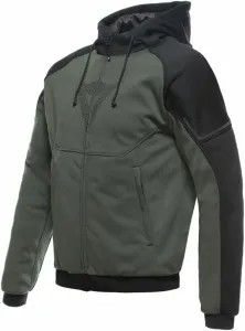 Dainese Daemon-X Safety Hoodie Full Zip Green/Black 46 Sweatshirt