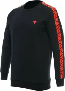Dainese Dainese Sweater Stripes Black Fluo Red Größe 2XL