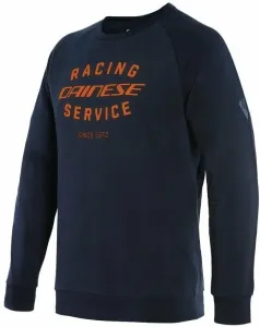 Dainese Paddock Sweatshirt Black Iris/Flame Orange 2XL Sweatshirt