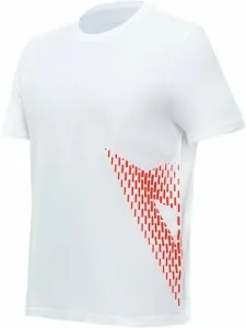 Dainese T-Shirt Big Logo White/Fluo Red 3XL Angelshirt