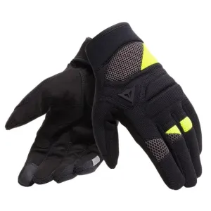 Dainese Fogal Schwarz Fluo Gelb Unisex Handschuhe Größe XS