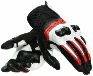 Dainese Mig 3 Unisex Schwarz Weiß Lava Rot Handschuhe XL