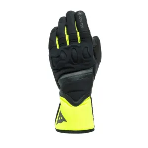 Dainese Nembo Gore-Tex Schwarz Fluo Gelb Textile Handschuhe Größe S