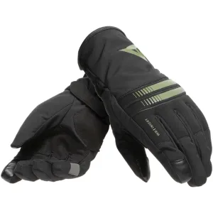 Dainese Plaza 3 Lady D-Dry Gloves Black Bronze Green Größe L