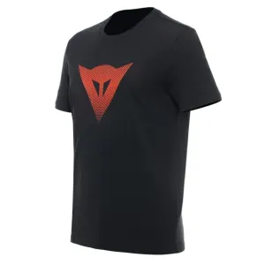 Dainese Dainese T-Shirt Logo Black Fluo Red Größe XS