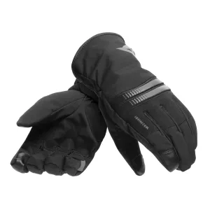 Dainese Plaza 3 D-Dry Schwarz Anthrazit Handschuhe Größe 2XL