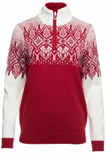 Dale of Norway Winterland Womens Merino Wool Sweater Raspberry/Off White/Red Rose S Jumper