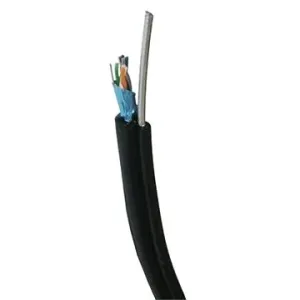 DATACOM FTP Kabel CAT5E PE 305m Spule schwarz OUTDOOR selbsttragend