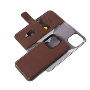 Decoded Leather Detachable Wallet Brown für iPhone 14 Pro