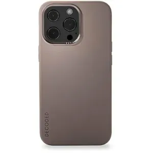 Decoded Silicone BackCover Dark Taupe iPhone 13 Pro