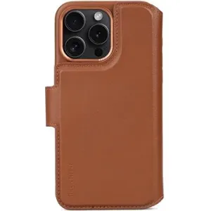 Decoded Leather Detachable Wallet Tan iPhone 15 Pro Max