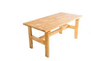 Gartentisch aus Fichtenholz TEA 02, Holzdicke 38 mm #1434345