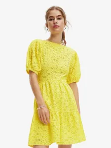 Desigual Limon Kleid Gelb