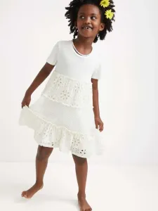 Desigual Raquel Kinderkleider Weiß #530621
