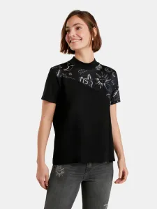Desigual Grace Hopper T-Shirt Schwarz #668889