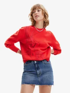 Desigual Bugs Bunny Sweatshirt Rot