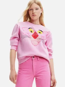 Desigual Pink Panther Sweatshirt Rosa #781473