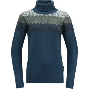 Devold SYVDE WOOL HIGH NECK Damen Pullover, dunkelblau, größe #149591
