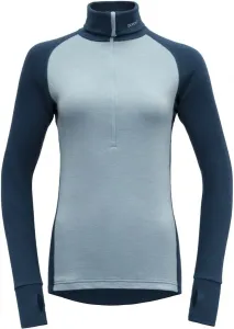 Doppellagiges Merino-T-Shirt mit Reißverschluss für Damen Devold Expedition GO-155-244-B-422A