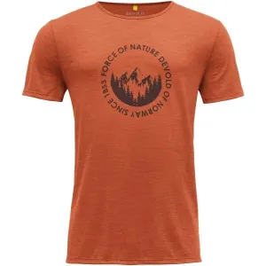 Devold LEIRA MAN TEE Herren T-Shirt, orange, größe XL