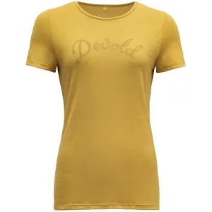 Devold MYRULL MERINO 130 W Damen T-Shirt, gelb, größe